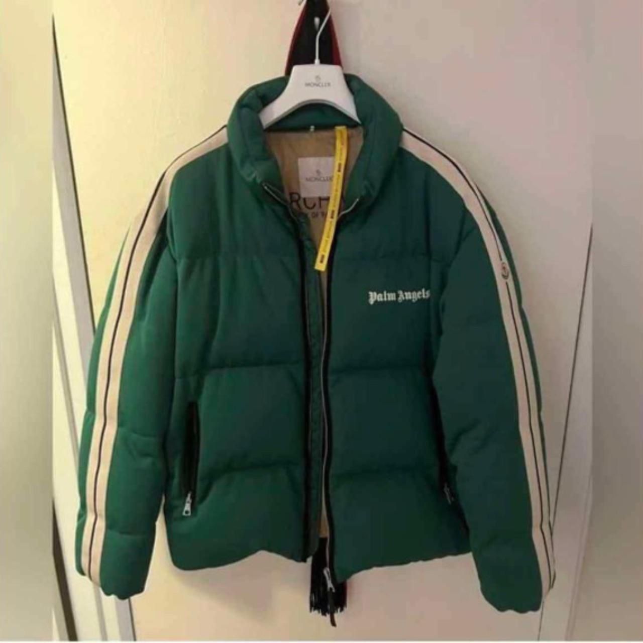 Palm Angel Moncler Green Puffer Jacket