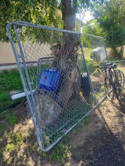 Chain link fence