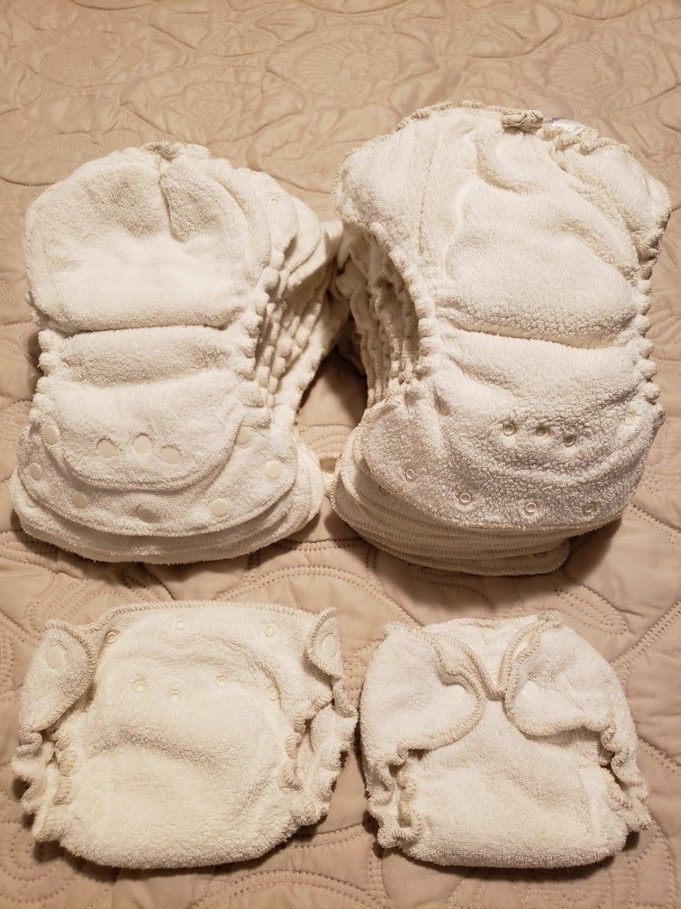 Kissaluvs Fitted Newborn Cloth Diapers