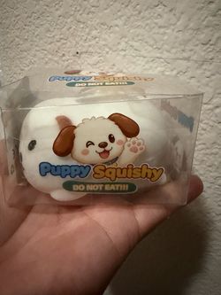 Crunchy puppy squishy