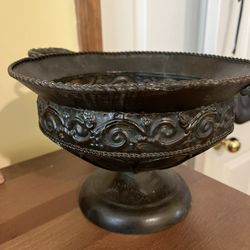 Vintage Metal Planter