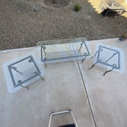 Coffee & End Table Set Indoor/Outdoor