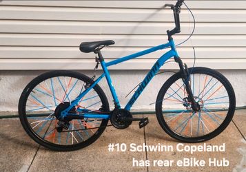 Schwinn Copeland 700c with Raleigh Rear Ebike hub