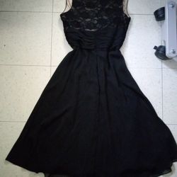 Beautiful Beaded Black Gown