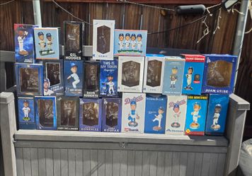 EMPTY DODGERS BOBBLEHEAD BOXES