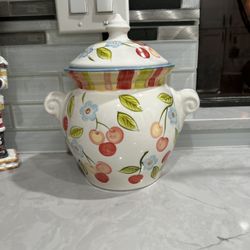 Cherry Blossom Canister By Tabletops Gallery 