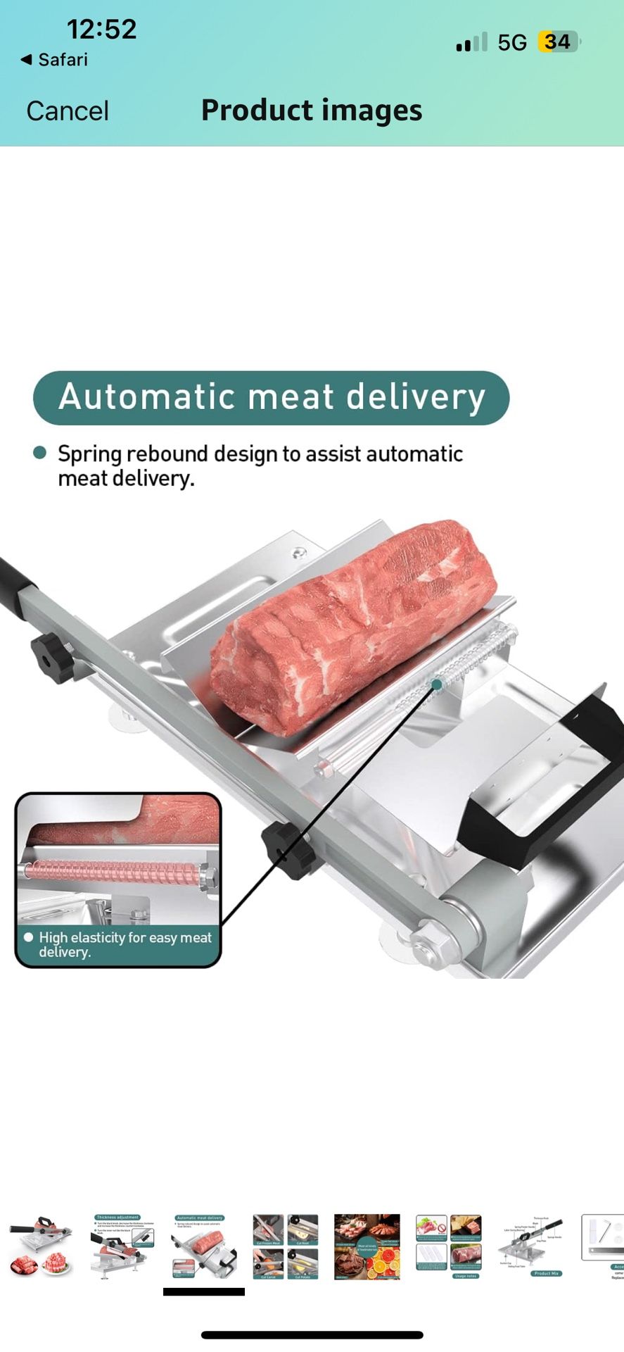 Meat slicer