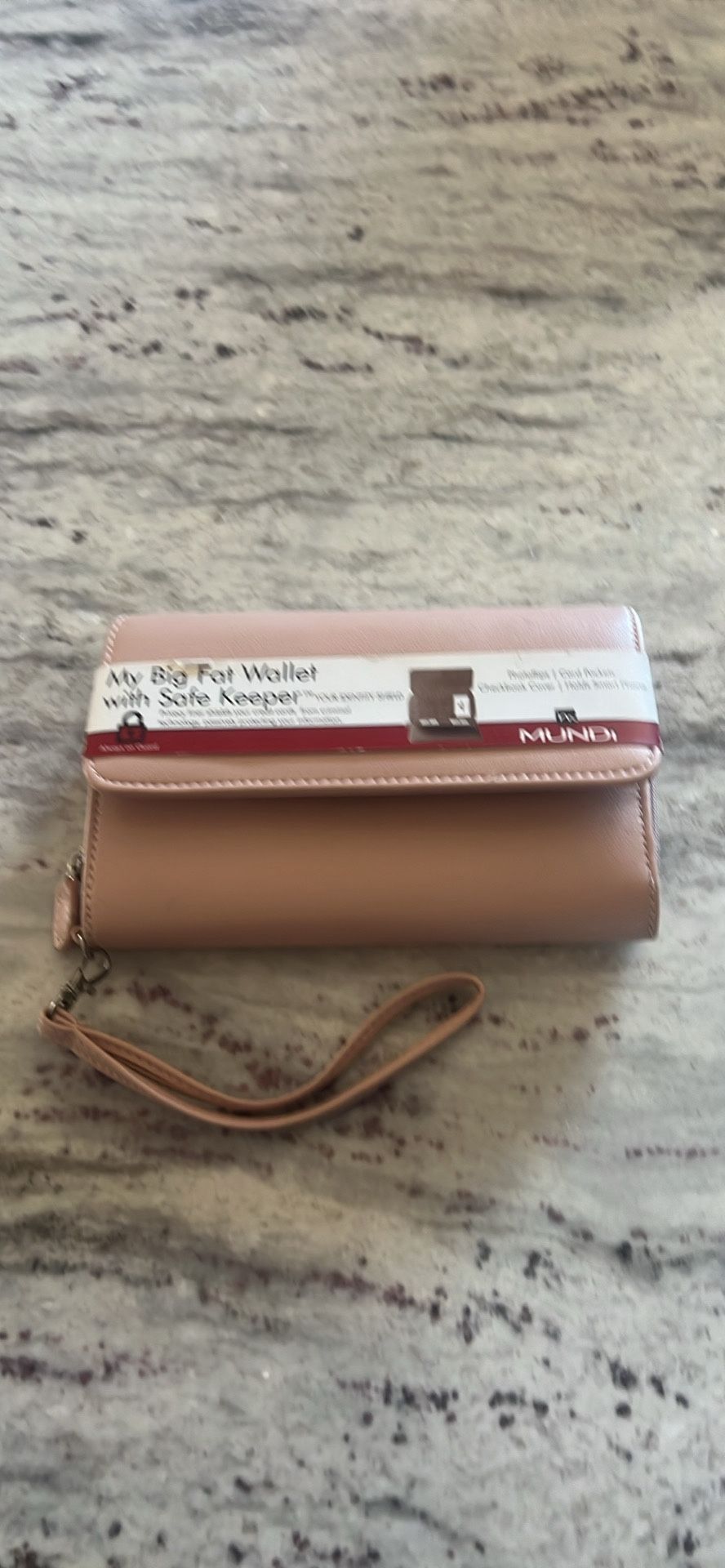 Pink wallet