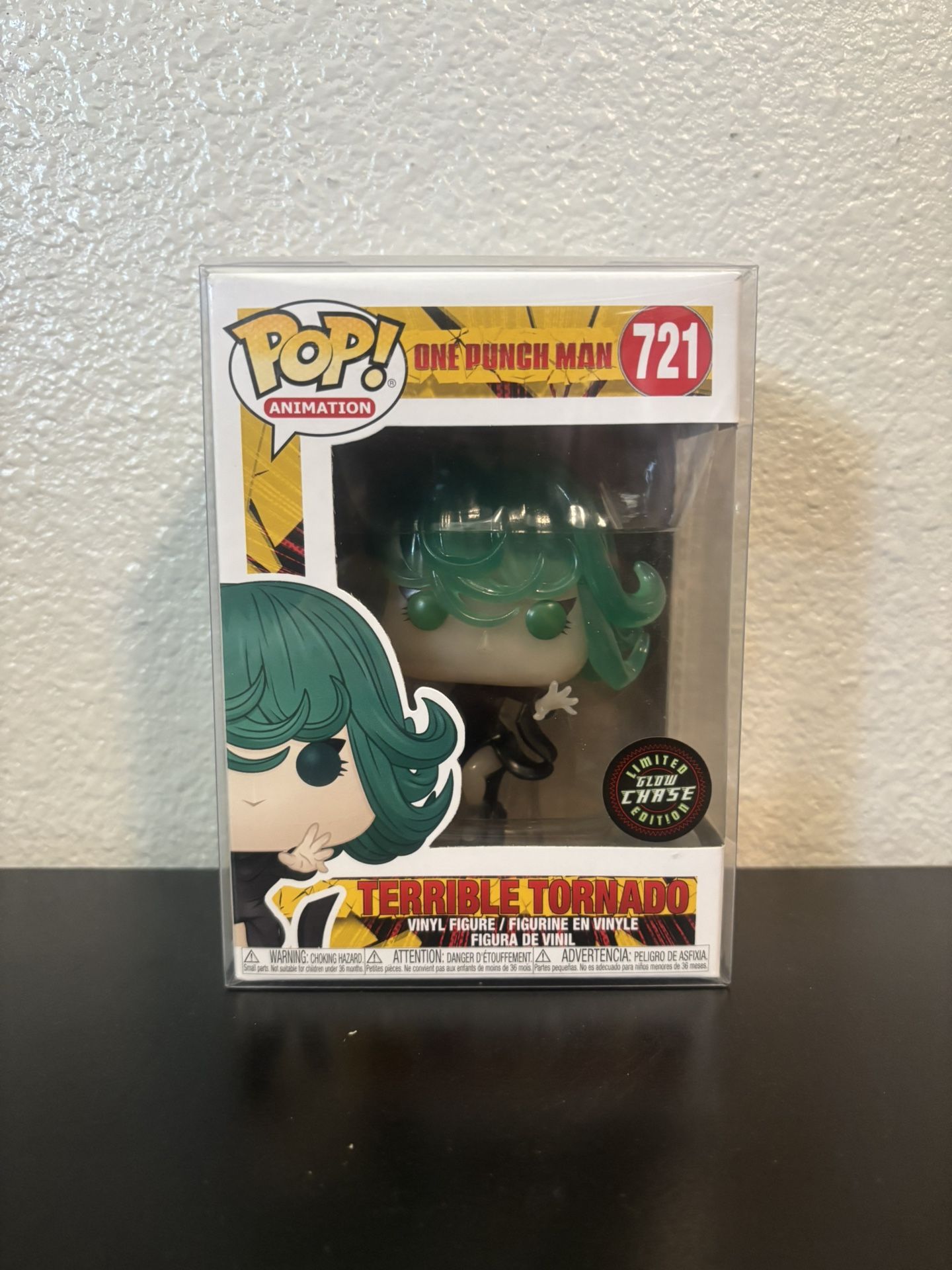 One Punch Man Terrible Tornado Chase Funko Pop