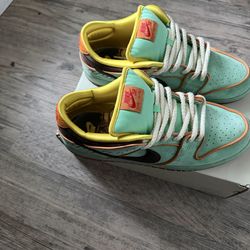 Nike dunk sb/nike off white