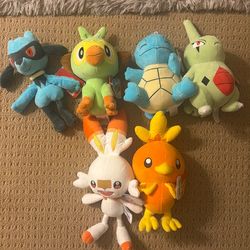 Pokemon Plushies From GameStop