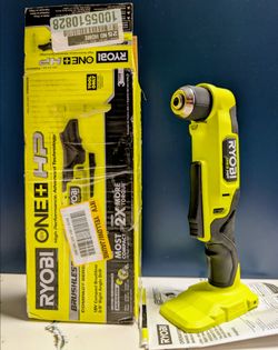 RYOBIONE+ HP 18V Brushless Cordless Compact 3/8 in. Right Angle Drill (Tool Only)
