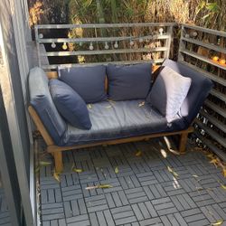 Outdoor Couch, Foldable / Extendable (PICKUP ASAP)