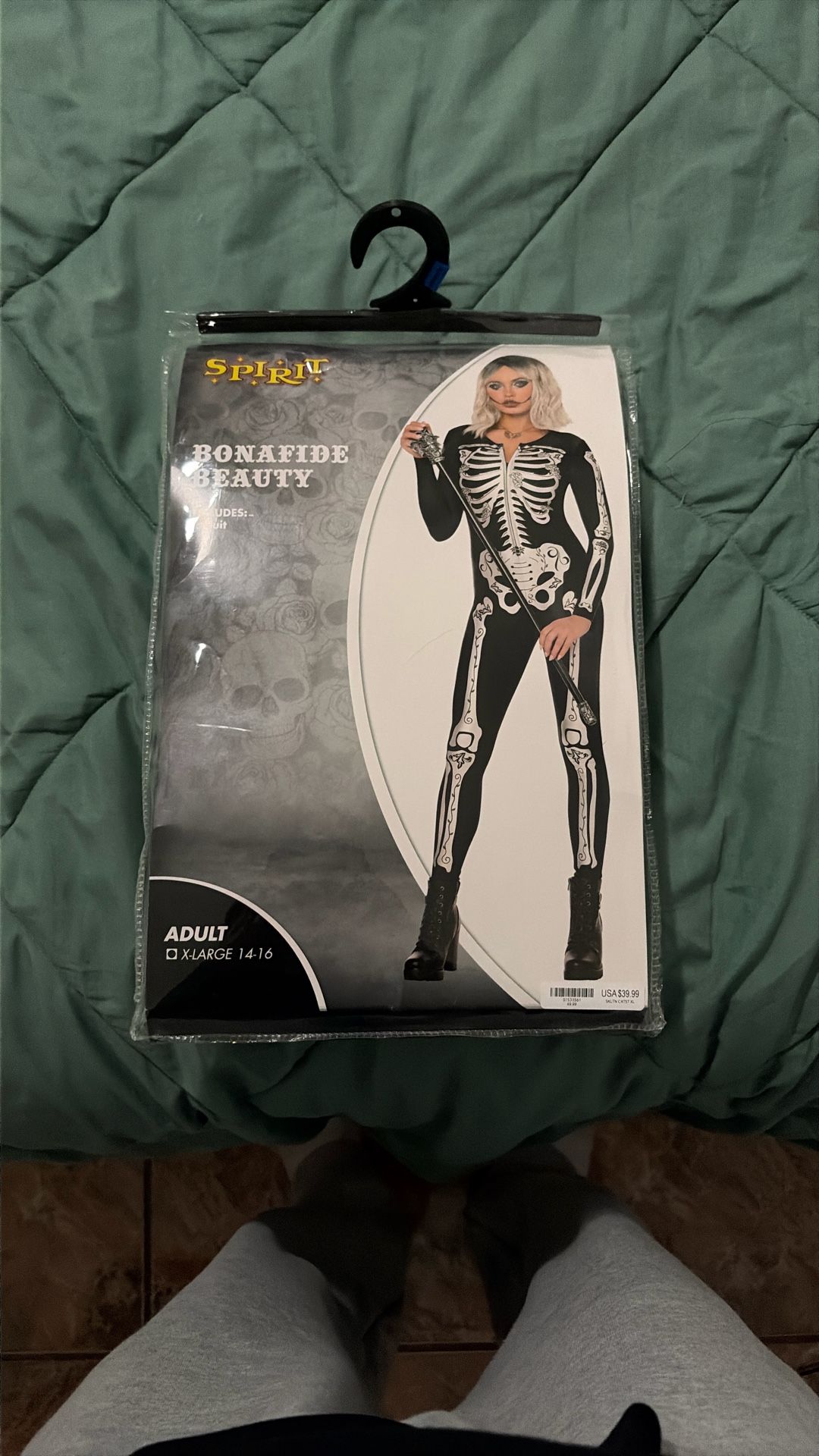 Skeleton Costume X-Large