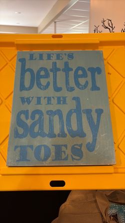 Wood Wall Sign