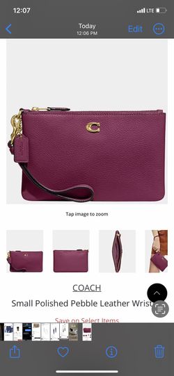 Coach Wristlet  Blue And Purple $45 Each