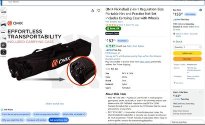 Pickleball Net - Onix