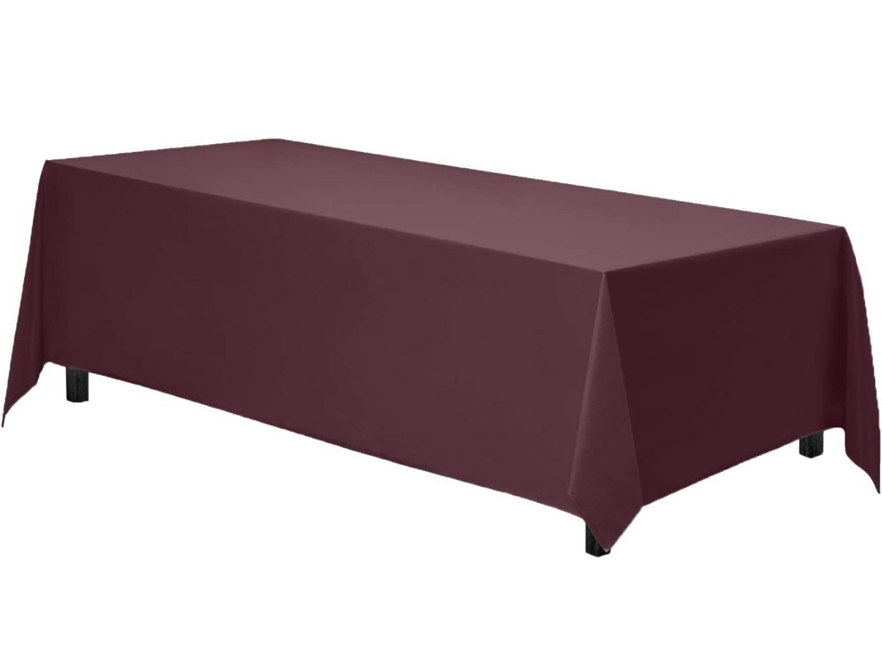 Rectangle Wine Red Tablecloths