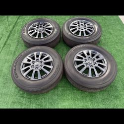 Factory Original Toyota Land Cruiser Wheels & Tires – 18” OEM Set