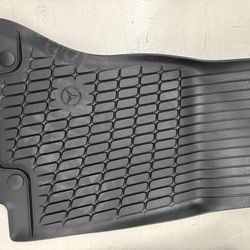 OEM Mercedes-Benz All-Weather Floor Mats (Front/Rear Set) + Carpet Mats 