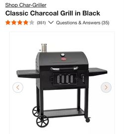 BRAND NEWIN BOX CHARCOAL BBQ GRILL