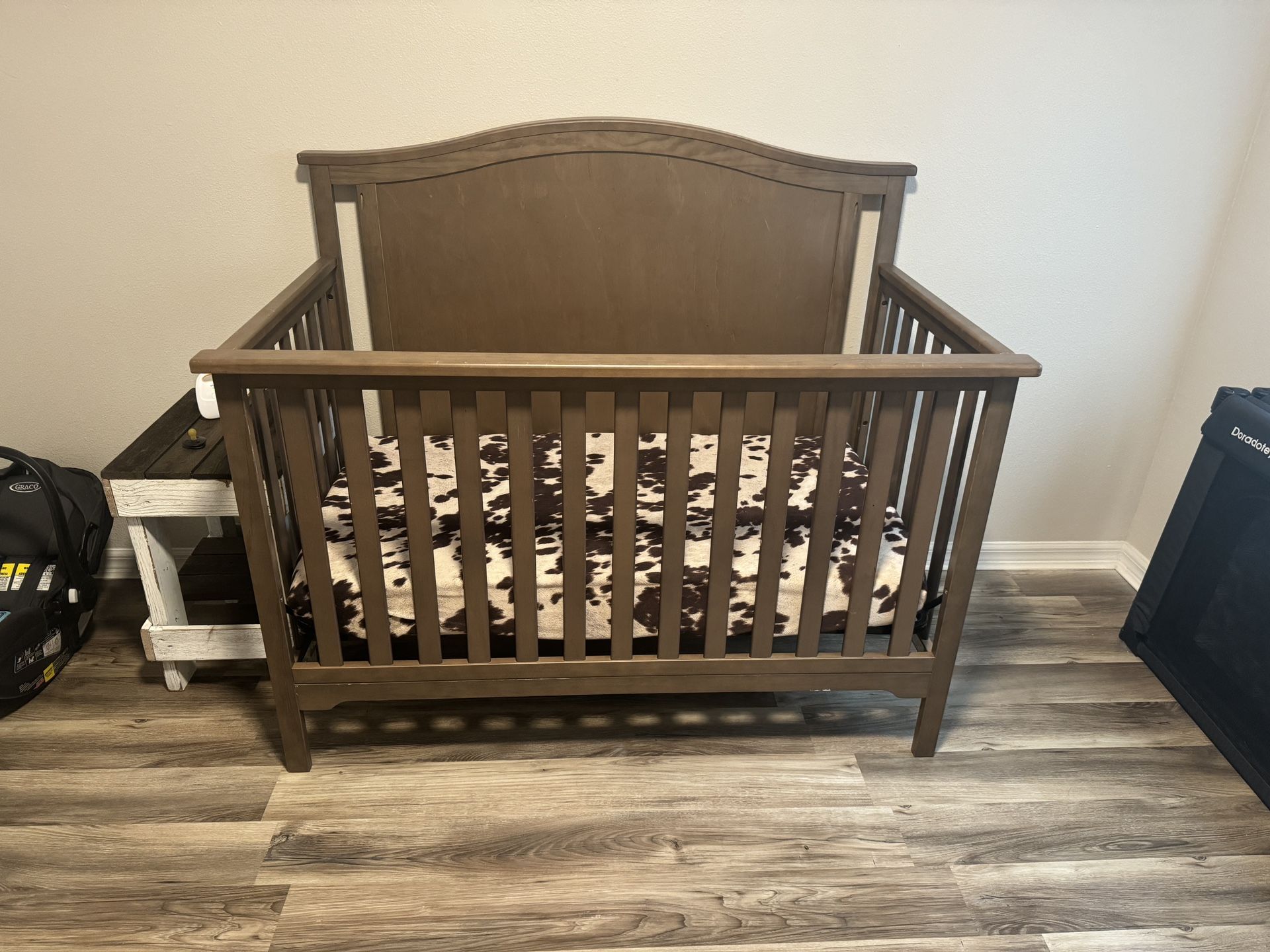 Crib + Changing Table