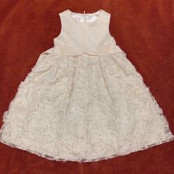 Beautiful Dress with Long sleeve bolero cardigan, Size 6