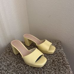 yellow heels 