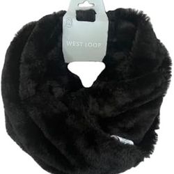 West Loop Ladies Faux Fur Infinity Scarf 