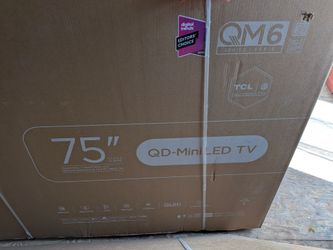 TCL 75" QM6 Series QD-Mini LED QLED TV