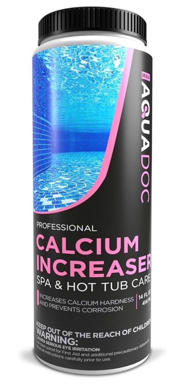 18 (14 Fl oz) Bottles of AquaDoc | Spa Calcium Hardness Increaser
