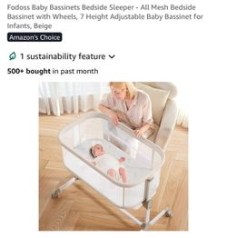 BRAND NEW Baby Bassinets Bedside Sleeper