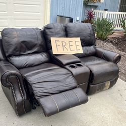 Free Recliner Couch 