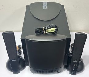 Altec Lansing ATP3 2.1 Multimedia Computer Speaker System Powered Subwoofer (#1471)