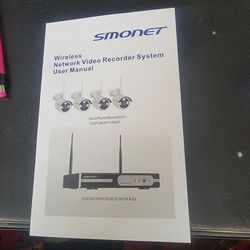 SMONET HD WIRELESS SECURITY CAMERA SYSTEM 