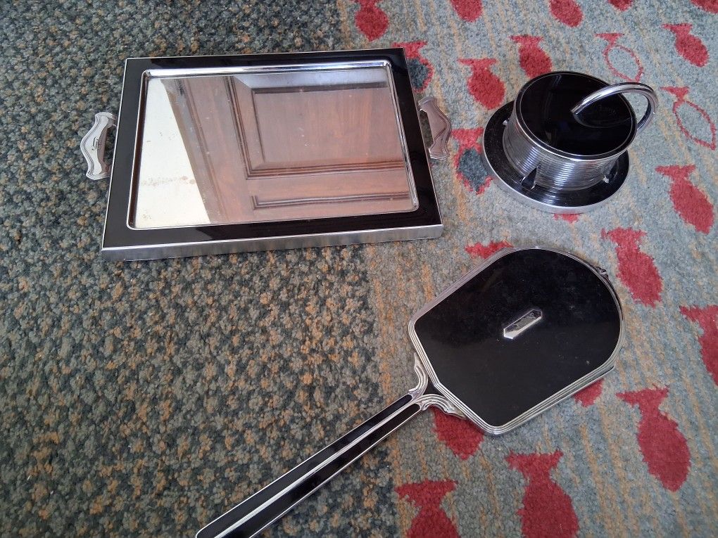 Art Deco Vanity Set