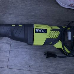 RYOBI Reciprocating Saw + Blade Set