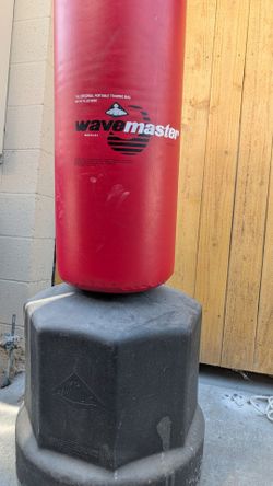 Wavemaster portable training bag wave master made in USA punching bag boxing ufc