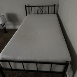 Twin Bed Frame And Mattress 