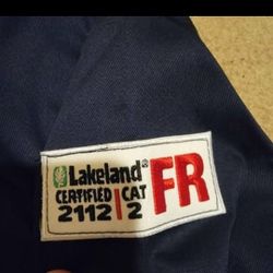 FR SUIT FIRE-RESISTANT Lakeland 7-oz 100%  FR Cotton Coverall