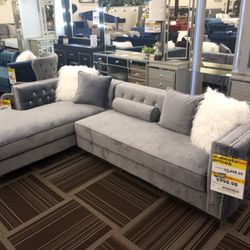2pc Sectional Living Room Set 