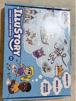 Illustory Create Your Own Book Kit, Kids Writing Activity, Ages 4+