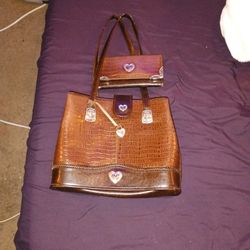 Brighten Leather Purse And Wallet