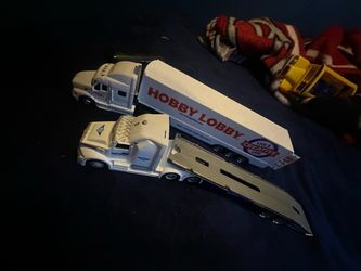 2   Semi trucks