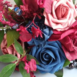 Bridesmaid Bouquet Set Of 5 Wedding Ceremony  And Anniversary 