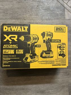 Dewalt XR + Atomic Compact Series