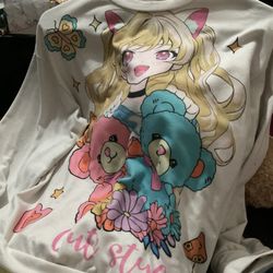 Anime Sweatshirt From Shein Size 12 Girls