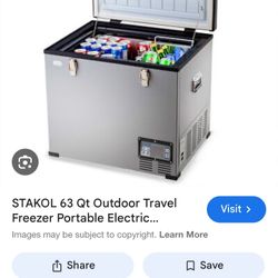 Refrigerator / Freezer Chest Cooler Made By STAKOL