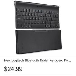 Logitech Wireless Bluetooth Tablet Keyboard with Case for iPad