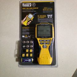 New Klein Tools Scout Pro 3 Cable Tester Kit
